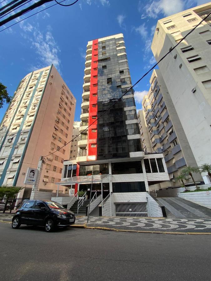 Flat - Acomoda Ate 4 Hospedes - Bairro Do Gonzaga - Santos Sp Santos (Sao Paulo) Exterior photo