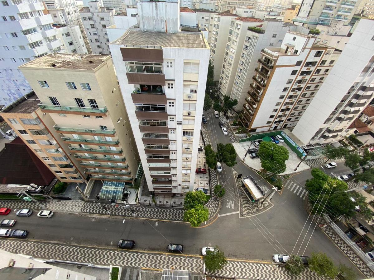 Flat - Acomoda Ate 4 Hospedes - Bairro Do Gonzaga - Santos Sp Santos (Sao Paulo) Exterior photo
